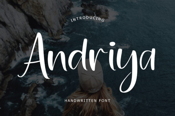Andriya: A Handwritten Font for Warm Brand Identity