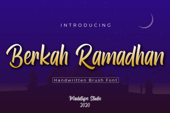 Berkah Ramadhan: A Handwritten Font for Digital Warmth