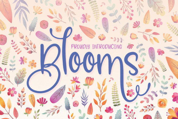 Blooms: The Handwritten Font for Scroll-Stopping Content