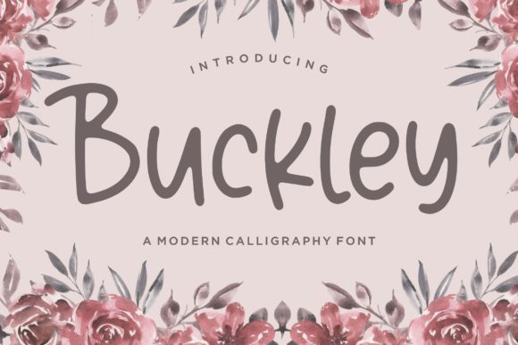 Buckley: A Natural Handwritten Font for Makers
