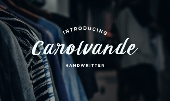 Carolvande: A Modern Handwritten Font for Campaigns