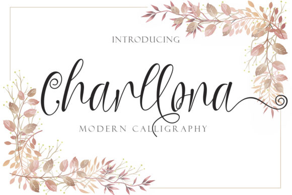 Charllona: A Classic Script Font for Editorial Design