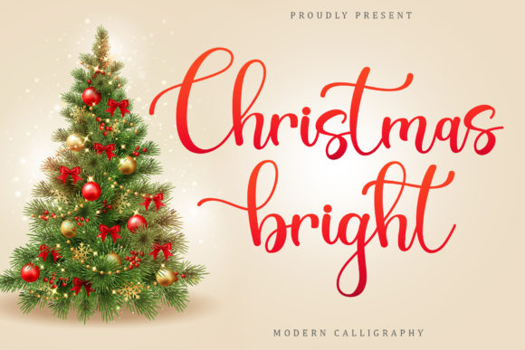 Christsmas Bright: A Festive Script Font for Marketers