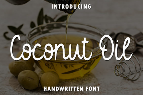 Coconut Oil Font: A Sweet Script for Crafters