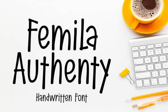 Femila Authenty: A Quirky Handwritten Font for Web Design