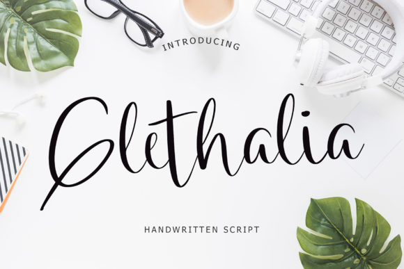 Glethalia Font: Elevating Campaign Visuals
