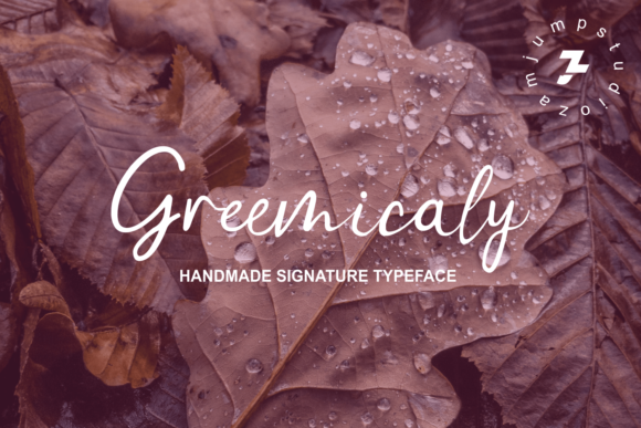 Greemicaly: A Script Font That Elevates Campaign Visuals