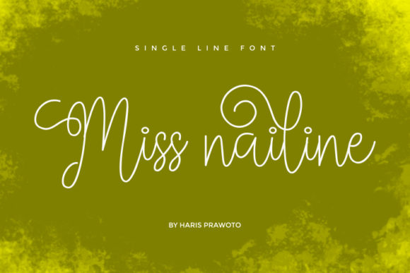 Miss Nailine: A Handwritten Font for Authentic Brands