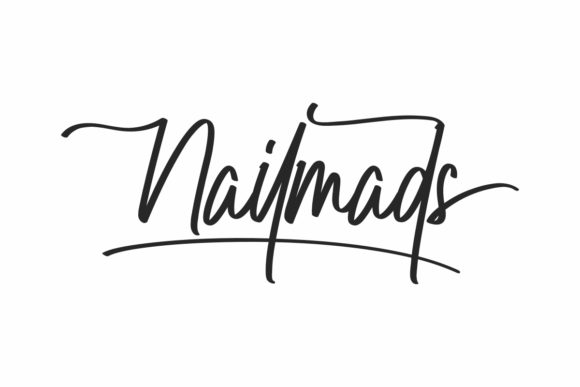 Nailmads: A Stylish Handwritten Font for Modern Branding