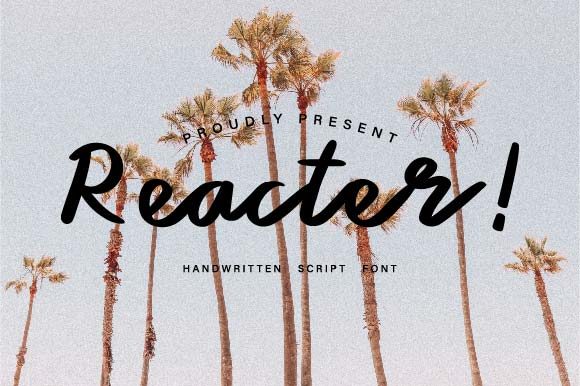 Reacter: A Designer’s Honest Take on This Bold Script