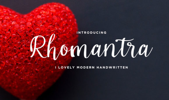 Rhomantra: A Handwritten Font for Modern Web Design