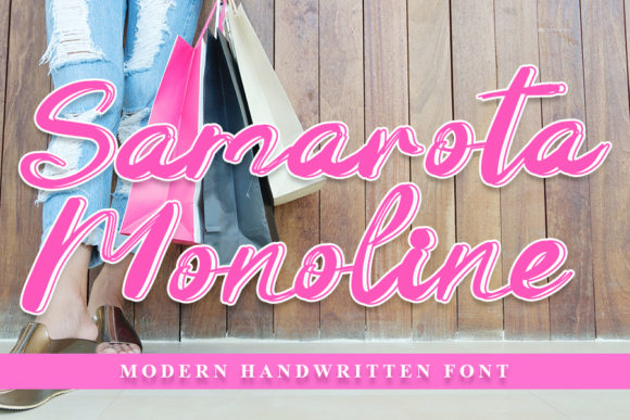 Samarota Monoline: A Refined Typeface for Editorial Design