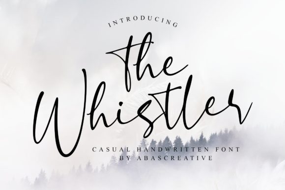 The Whistler Font: A Handwritten Typeface for Makers